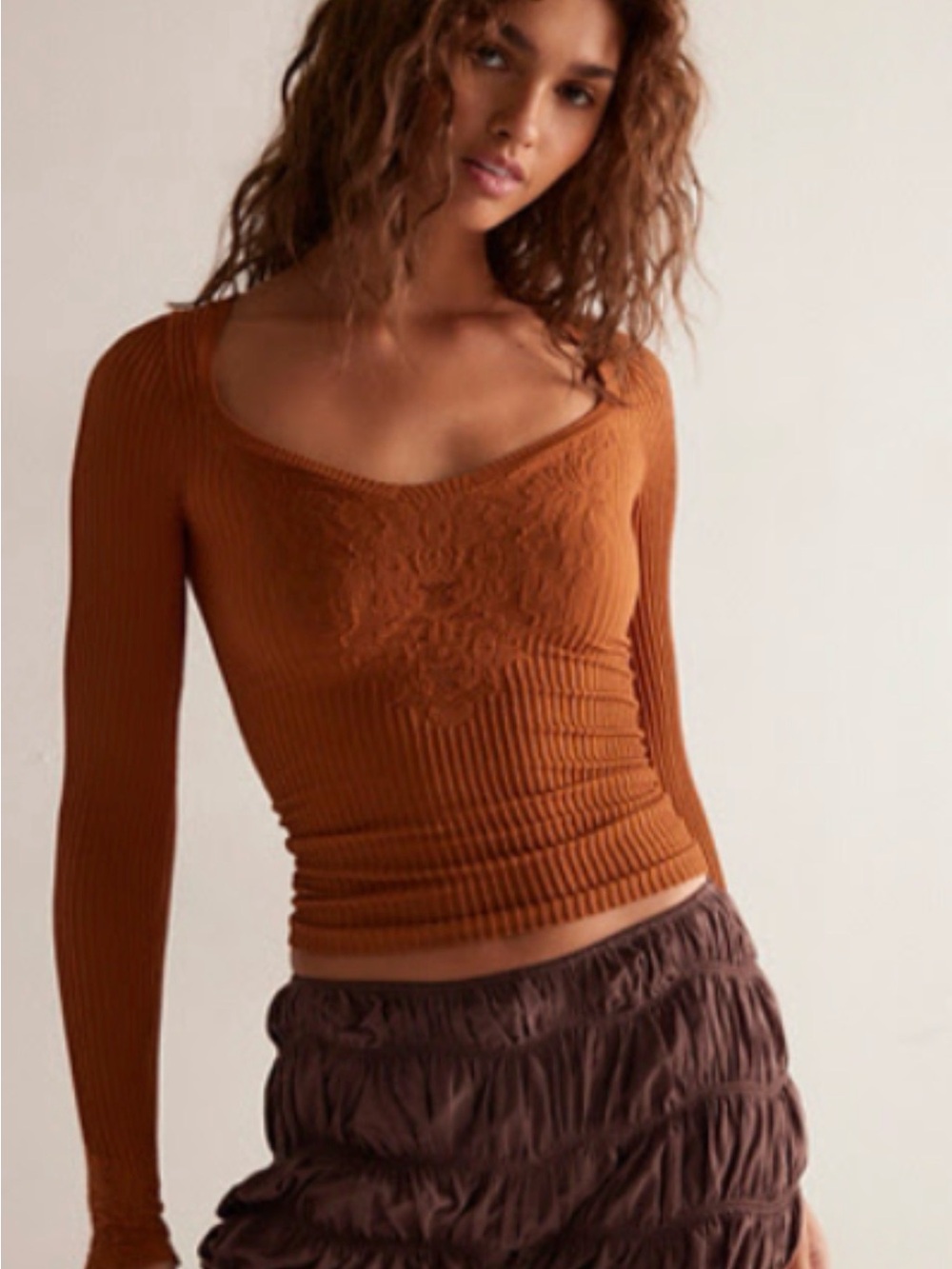 Free People Dynamic Duo Long Sleeve
